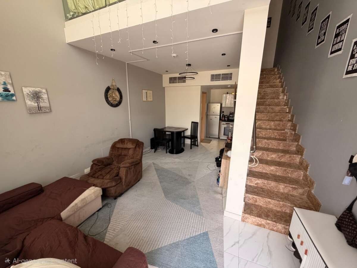 Modern 1-Bedroom Loft Townhouse | Roadside View | Rokan, Dubailand